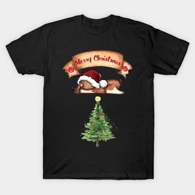 Merry Christmas T-Shirt by XOZ